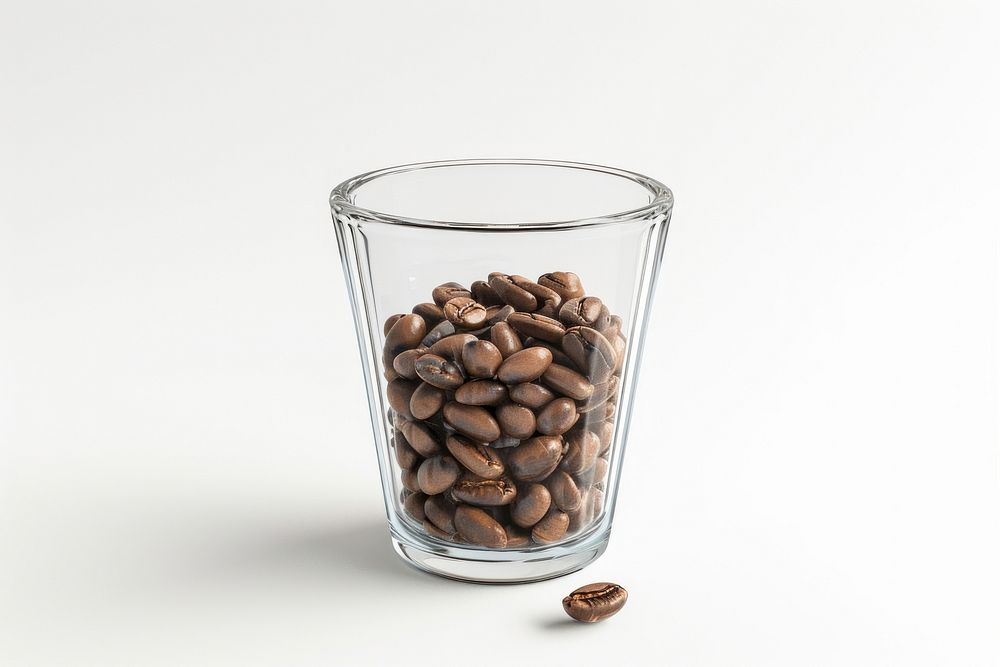 3d render of coffee beans beverage drink tin.