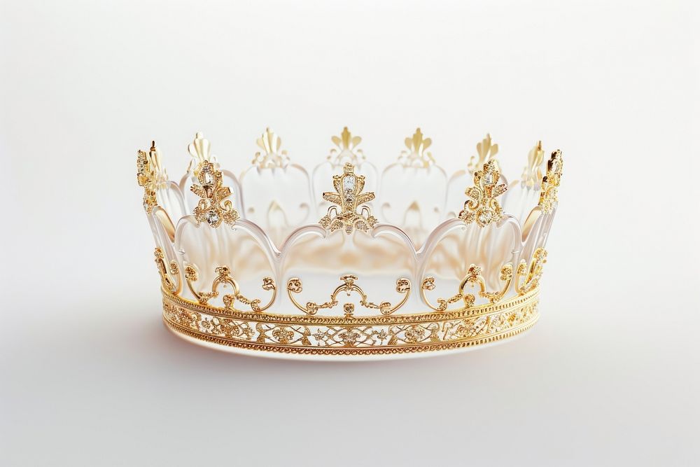 3d render of crown accessories accessory festival.