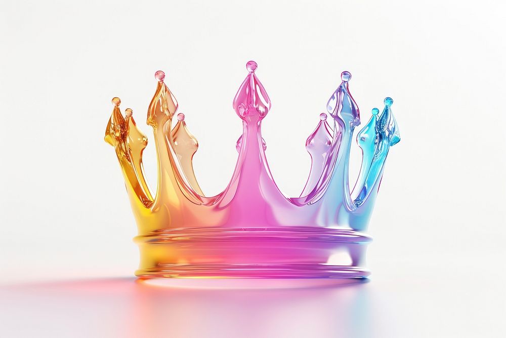 3d render of crown accessories accessory graphics.