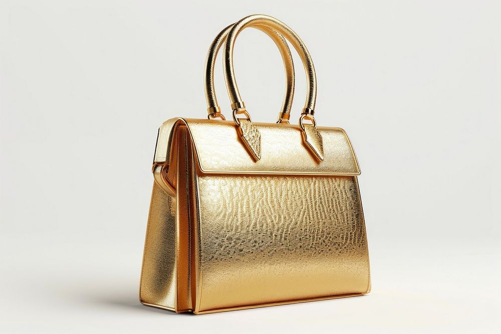Female bag handbag purse shiny.