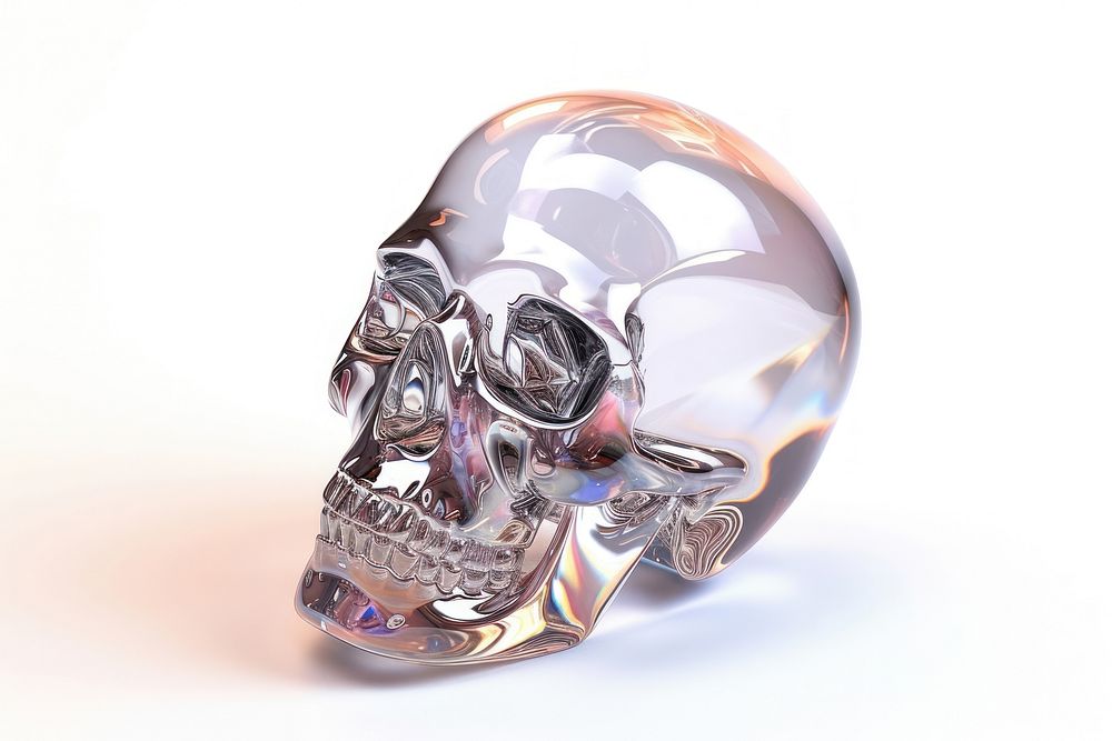 3d render of skull icon accessories accessory gemstone.
