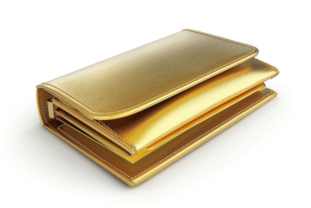 Wallet wallet gold shiny.