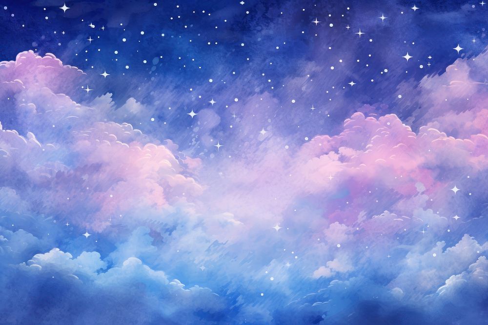 Celestial watercolor background backgrounds outdoors nature.