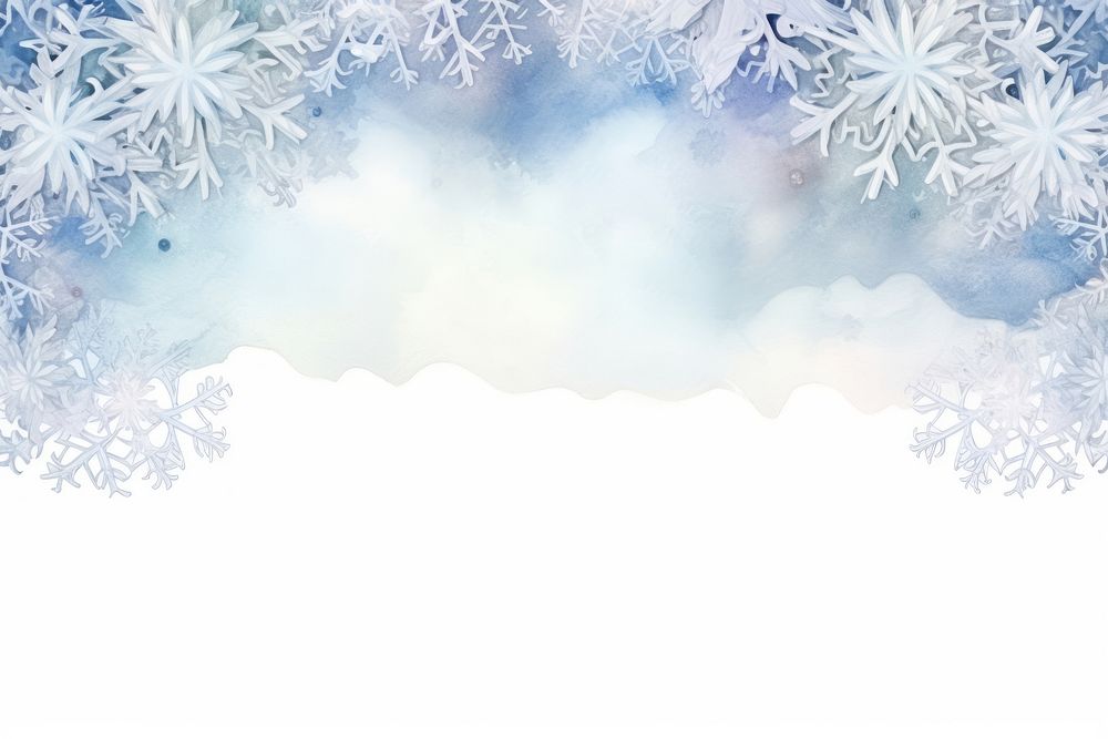 Snowflakes nature white backgrounds.
