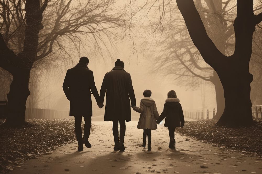 Aesthetic Photography family walking outdoors adult.