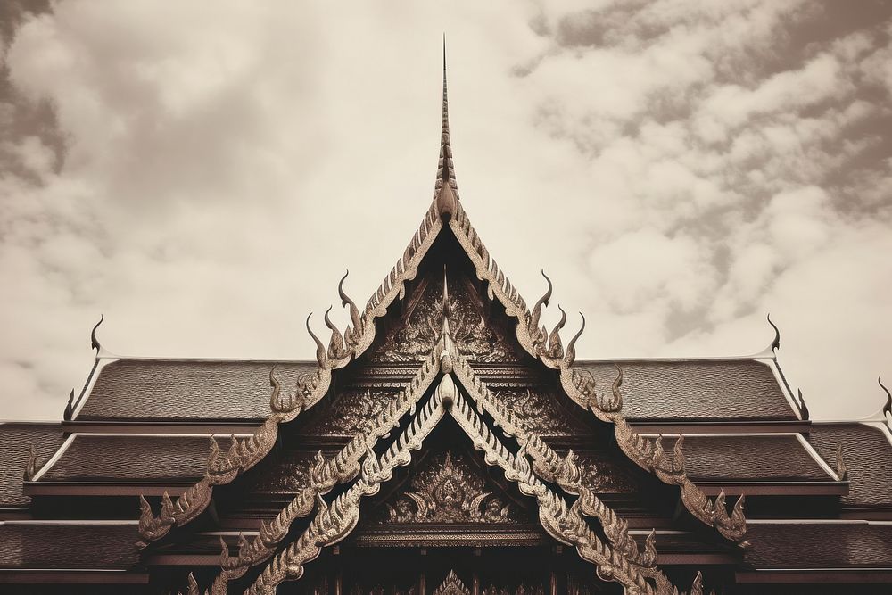 Aesthetic Photography Thai Temple temple architecture building.