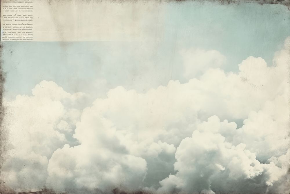 Cloud in the sky border backgrounds outdoors nature.