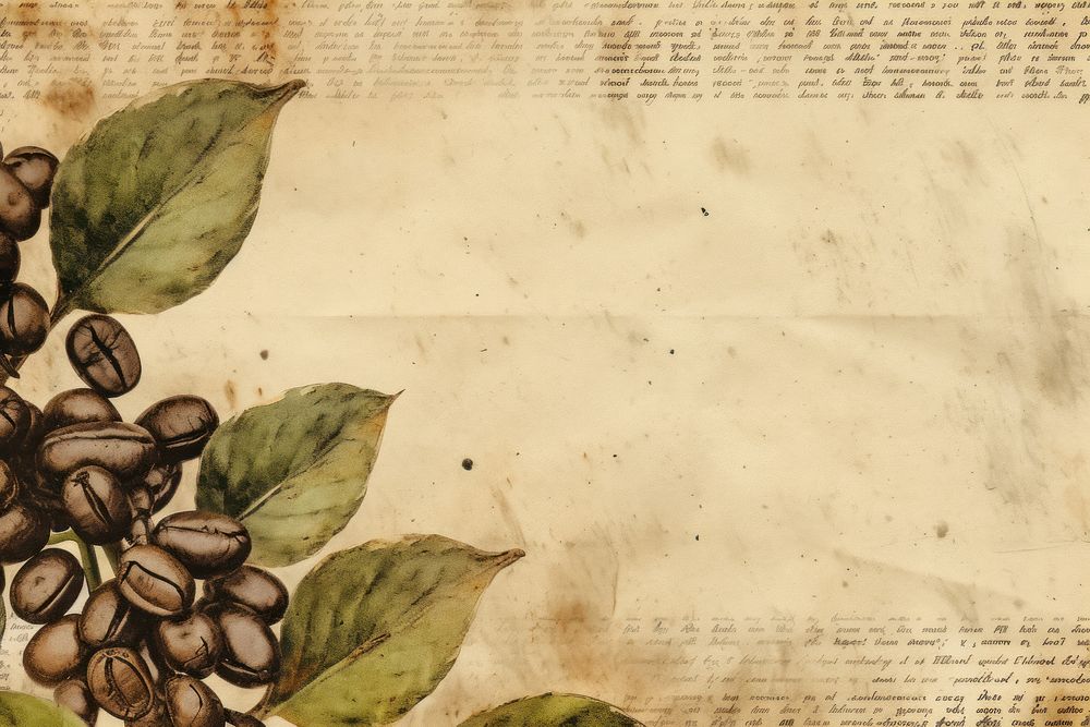 Coffe beans border backgrounds plant paper.