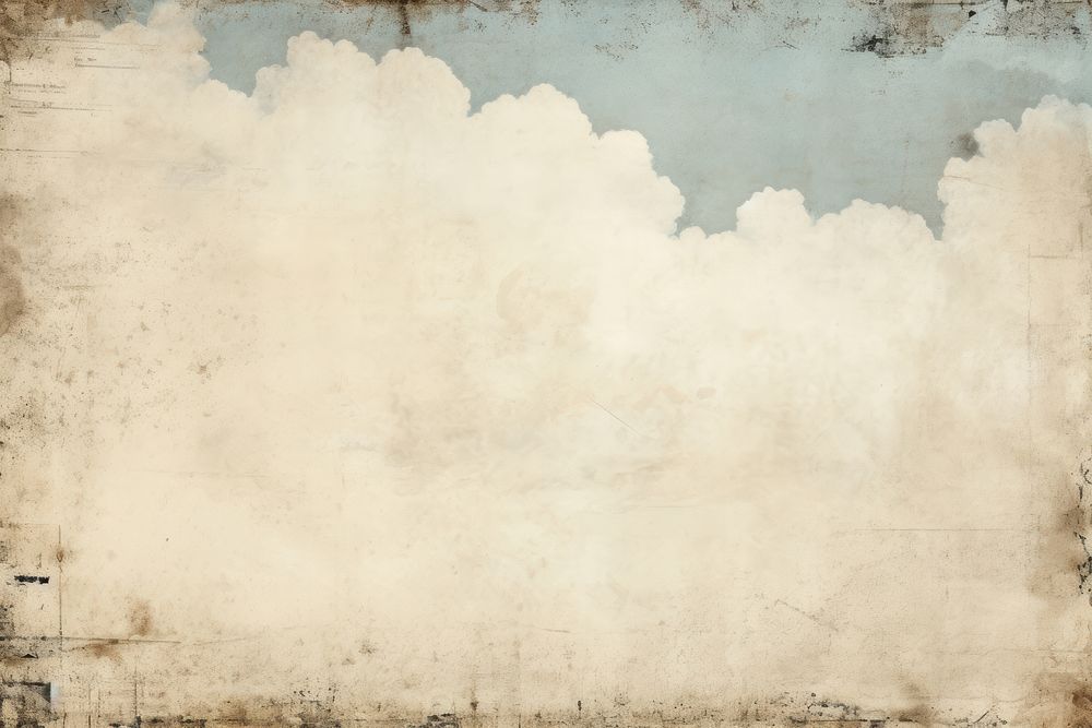 Cloud in the sky border backgrounds paper architecture.