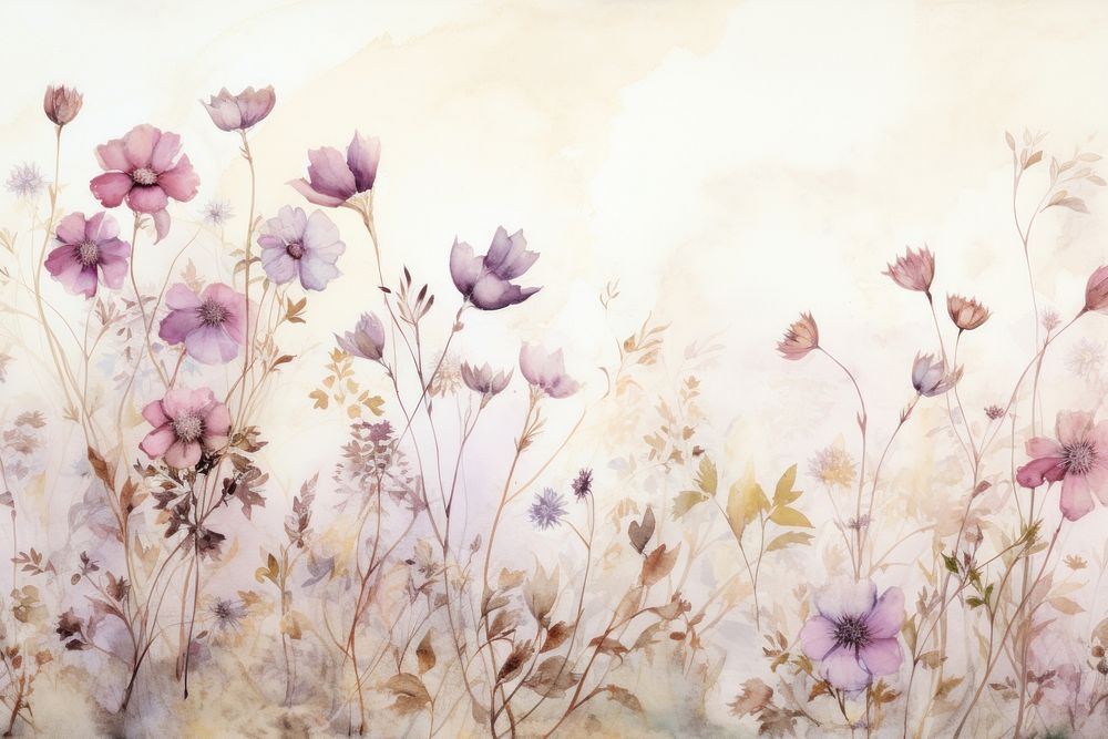 Dried flower background backgrounds painting blossom.