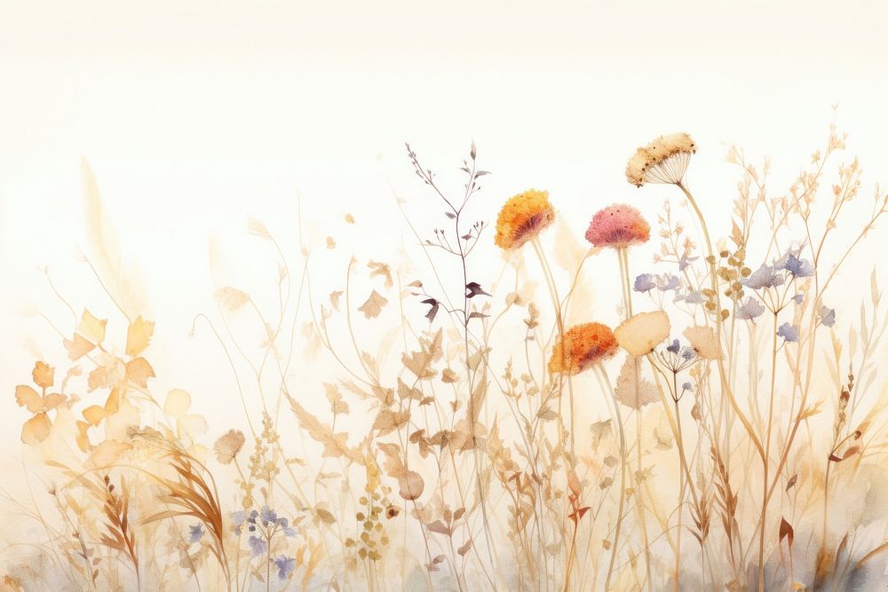 Dried flower background outdoors nature plant.
