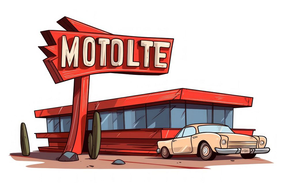 Motel vehicle car transportation.