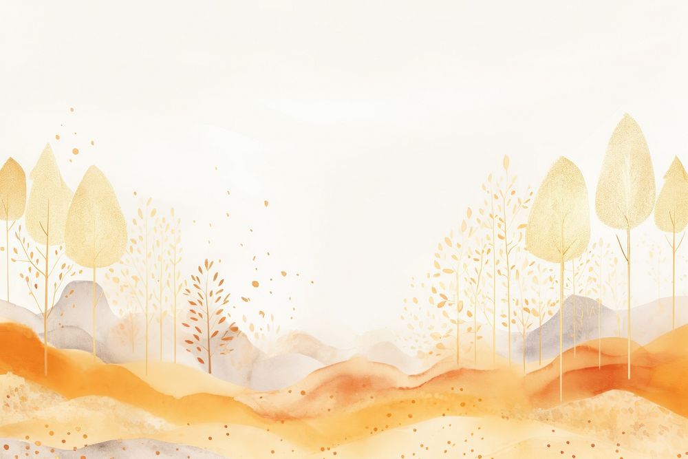 Autumn forest with wildflower backgrounds landscape outdoors. AI generated Image by rawpixel.