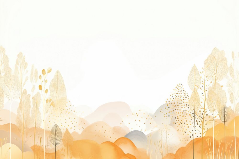 Autumn forest with wildflower landscape backgrounds outdoors. AI generated Image by rawpixel.
