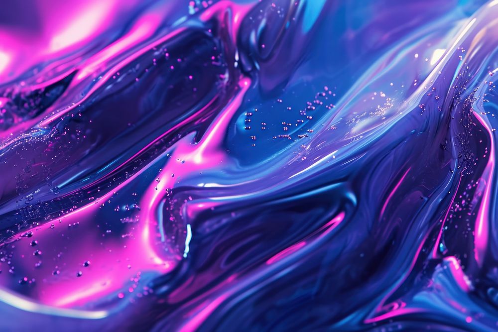 Neon liquid metal background backgrounds purple creativity.
