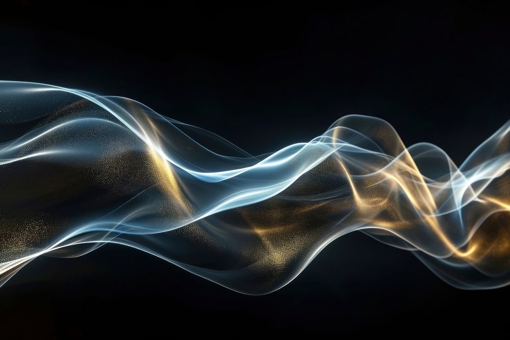 Transparent Wave sunlight reflections backgrounds abstract smoke.