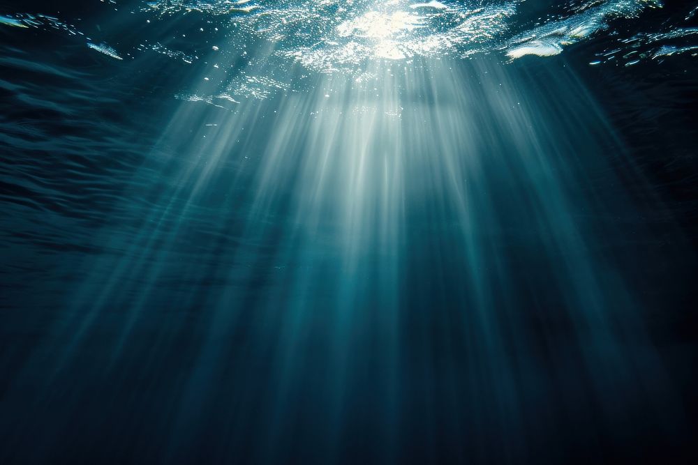 Transparent Diving sunlight reflections backgrounds underwater outdoors.