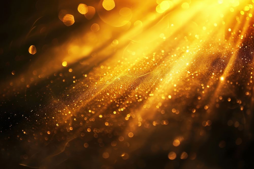 Transparent Gold sunlight reflections backgrounds abstract outdoors.