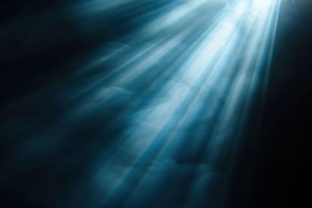 Transparent Light blue background sunlight reflections backgrounds abstract lighting.