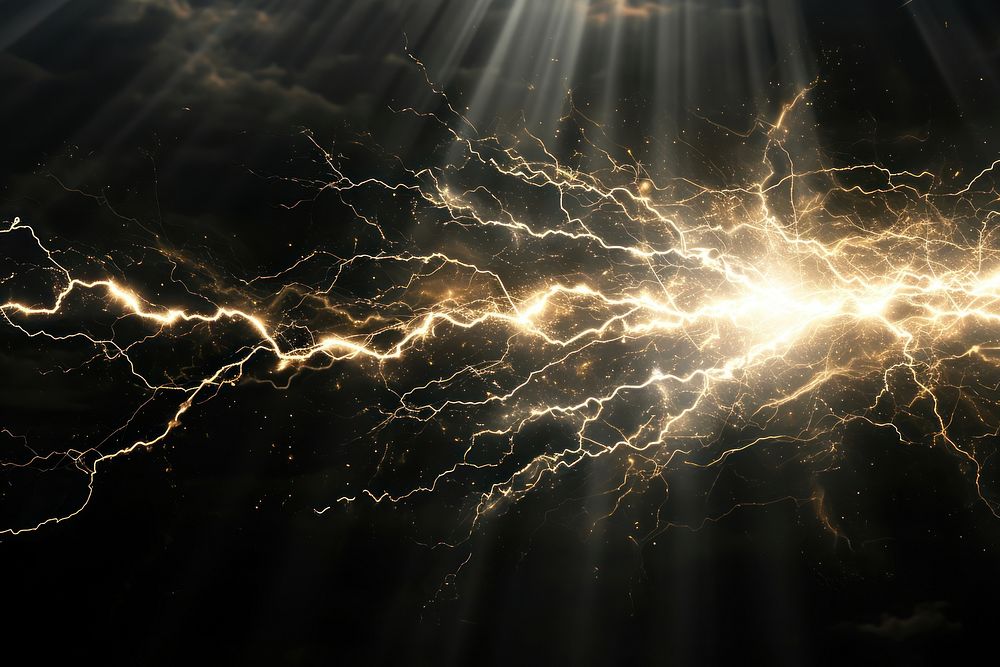 Transparent Lightning sunlight reflections lightning thunderstorm backgrounds.