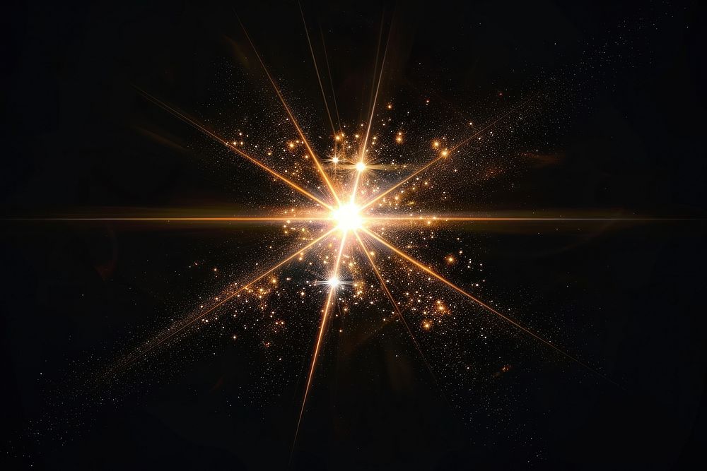 Transparent Star sunlight reflections backgrounds fireworks abstract.