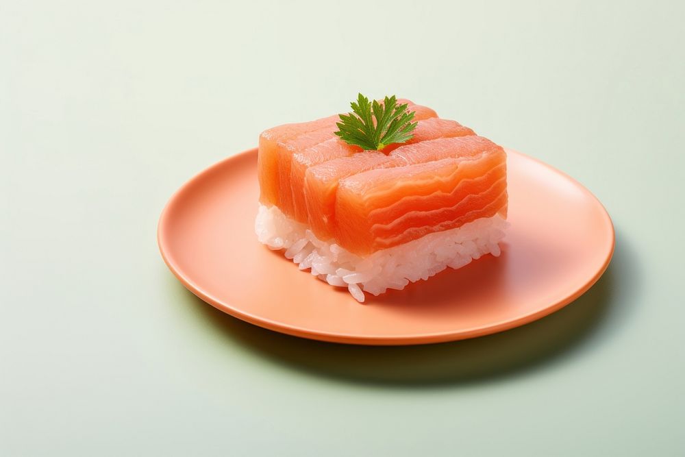 Tsukemono food seafood sushi. AI generated Image by rawpixel.