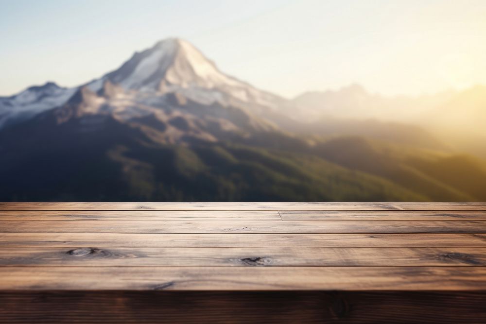 Mountain wood landscape outdoors. AI generated Image by rawpixel.