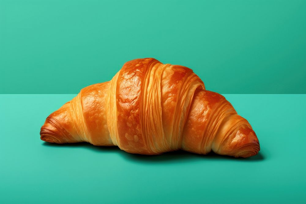 Croissants bread food viennoiserie. AI generated Image by rawpixel.