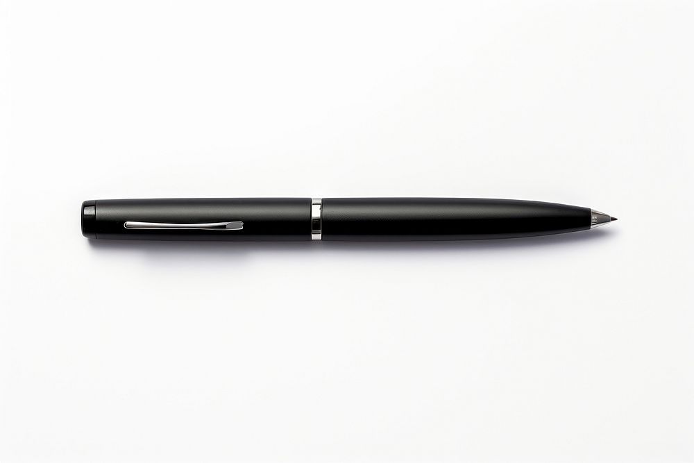 Pen black white background paper diary. AI generated Image by rawpixel.