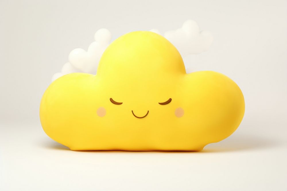 Dreams yellow star cloud anthropomorphic investment relaxation. AI generated Image by rawpixel.