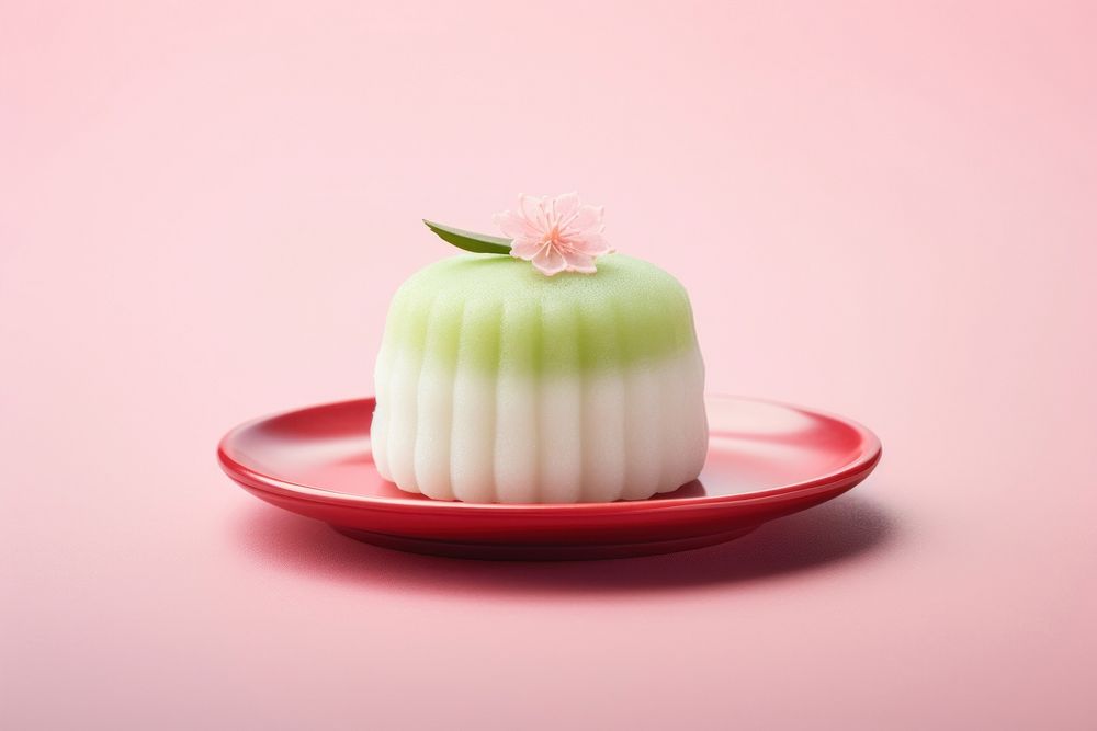 Wagashi dessert plate food. AI generated Image by rawpixel.