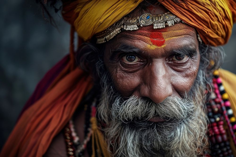 Indian man tradition adult tribe.