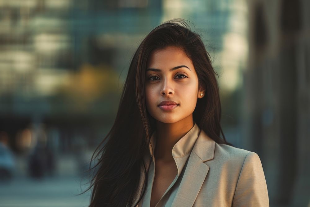 Indian american businesswoman portrait clothing | Premium Photo - rawpixel