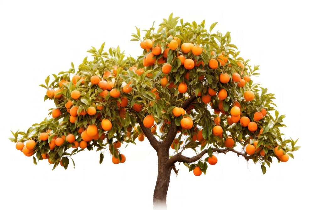 Orange Tree tree orange plant. AI generated Image by rawpixel.
