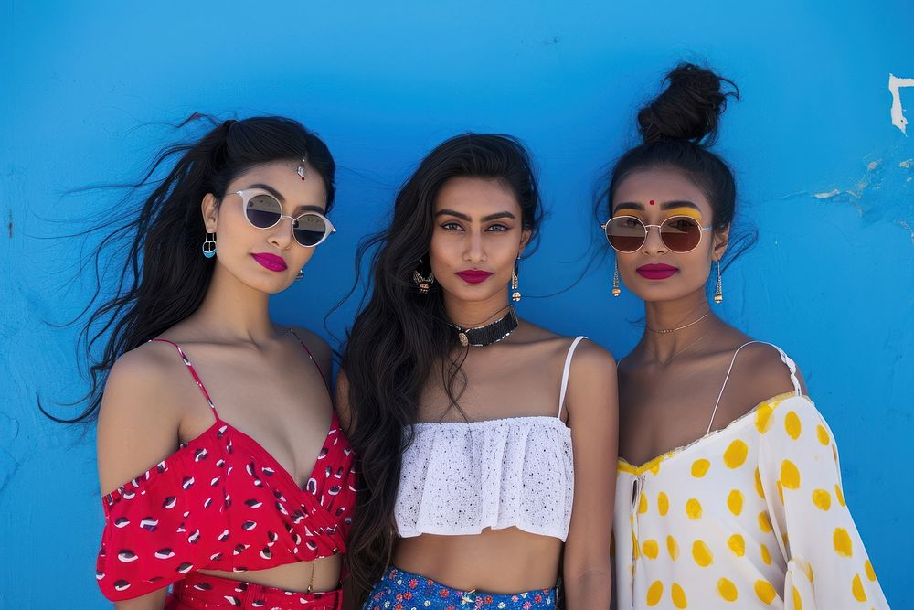 Indian american women sunglasses fashion adult.