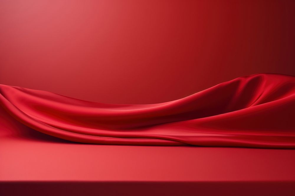 Red silk backgrounds simplicity softness.