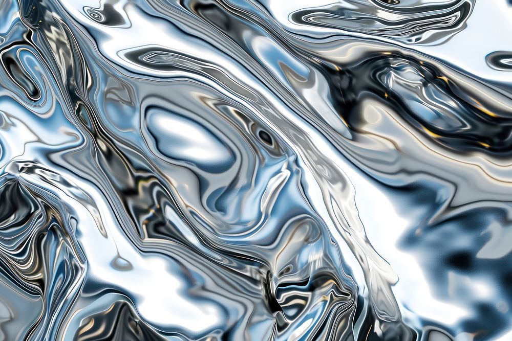Transparent liquid metal background backgrounds outdoors abstract.