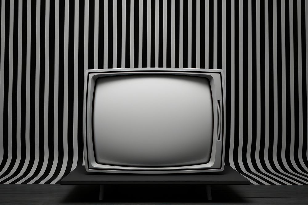 Retro overlay texture effect backgrounds television screen.