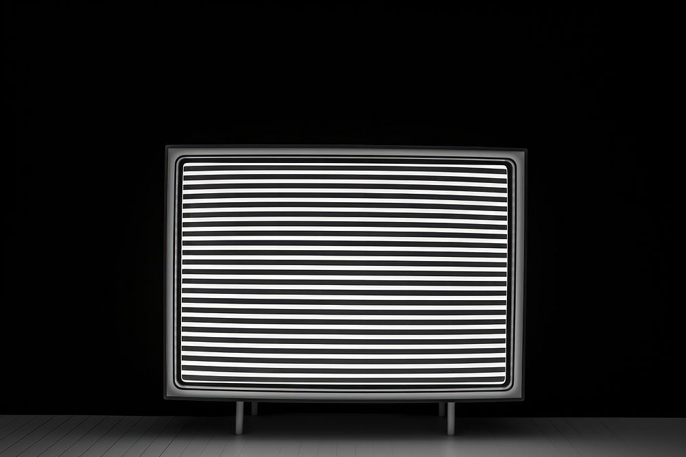 Tv screen  black white architecture.