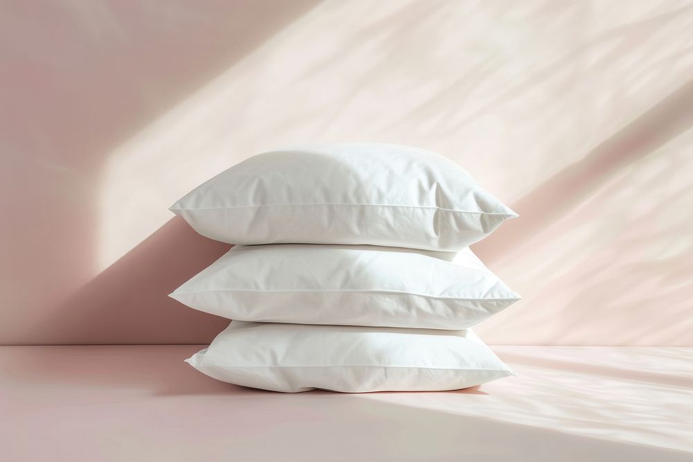 Pillow  cushion white simplicity.