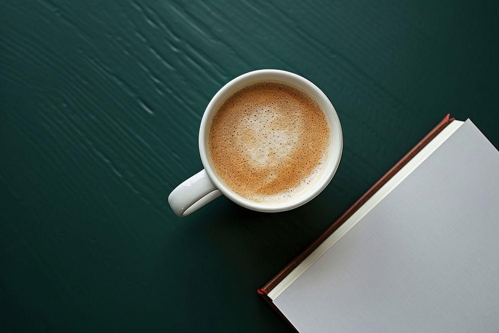 Coffee cup drink book mug.