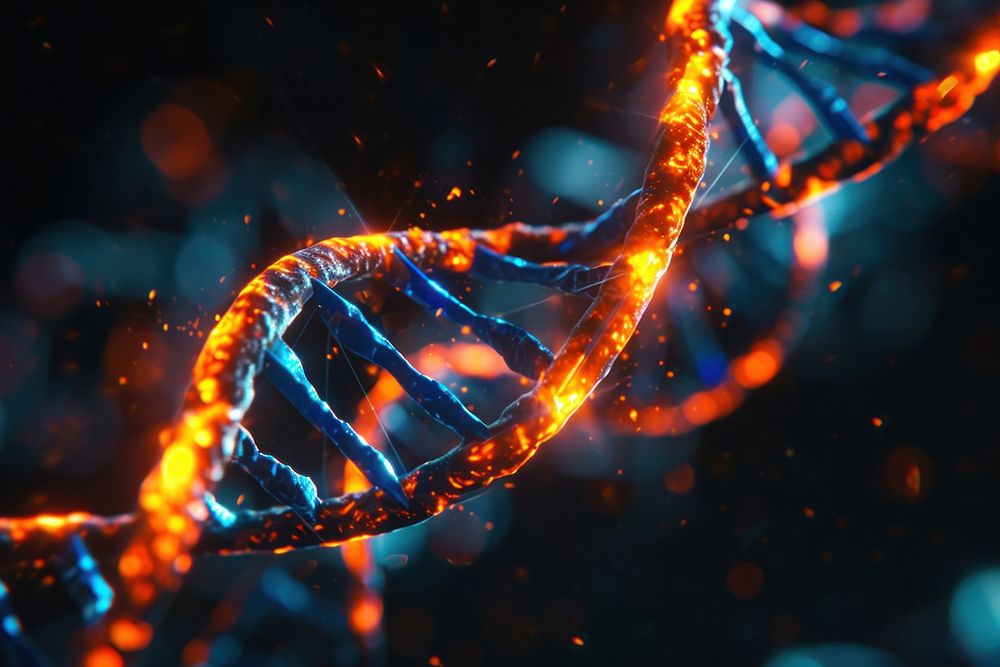 DNA outdoors biology light.