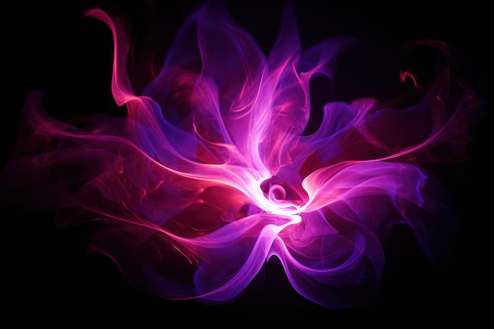 Fire purple light backgrounds.