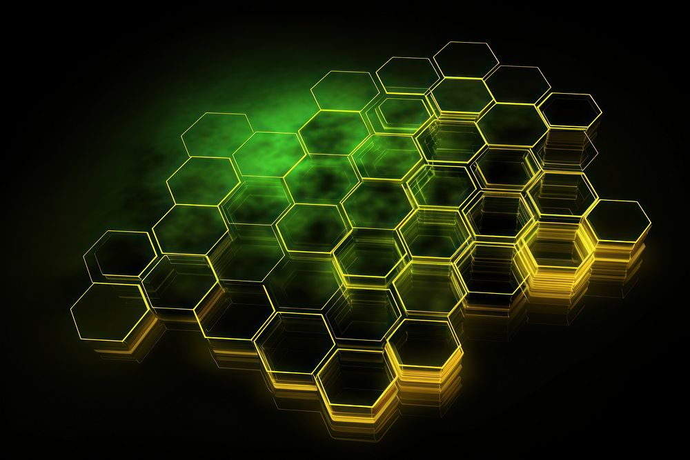 Hexagon backgrounds technology honeycomb.