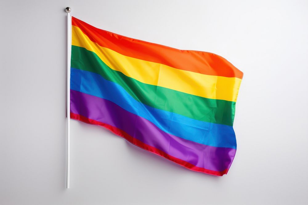 Rainbow lgbt flag patriotism symbolism spectrum.