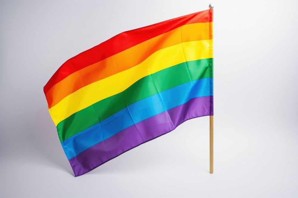 Rainbow lgbt flag celebration patriotism spectrum.
