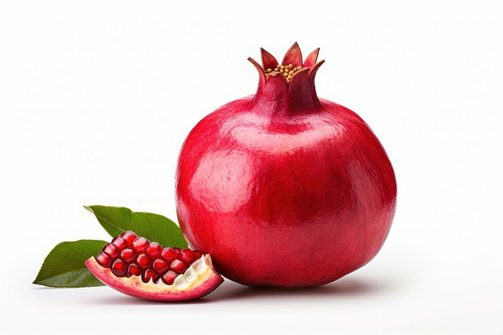 Pomegranate fruit apple plant.