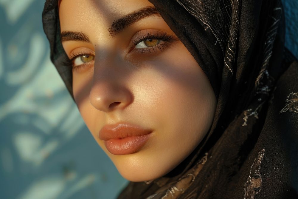 Middle Eastern photography portrait fashion.