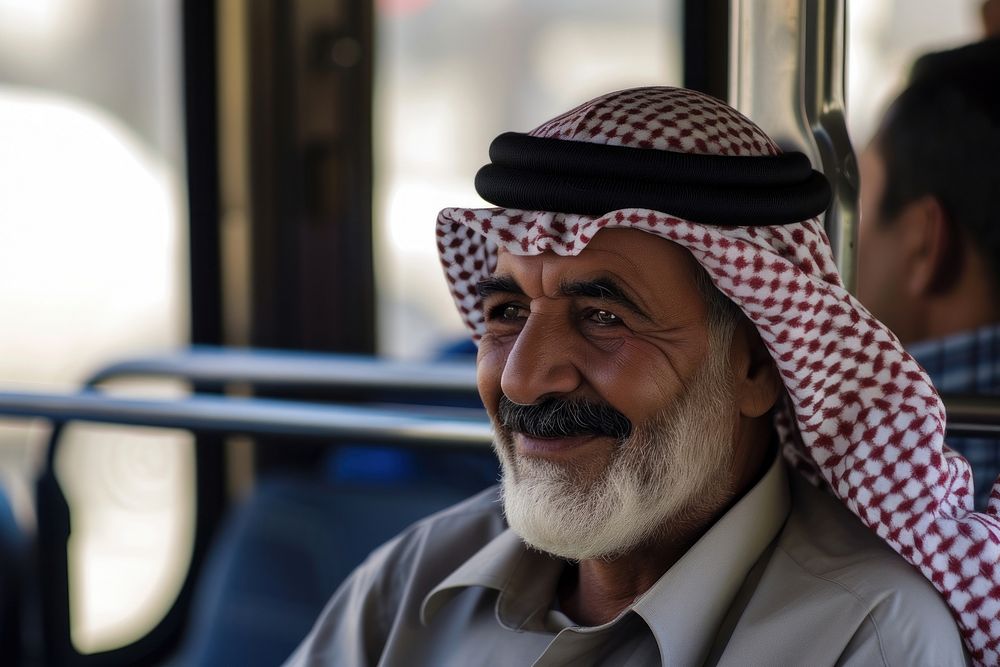 Smiling Middle eastern man smiling looking adult.