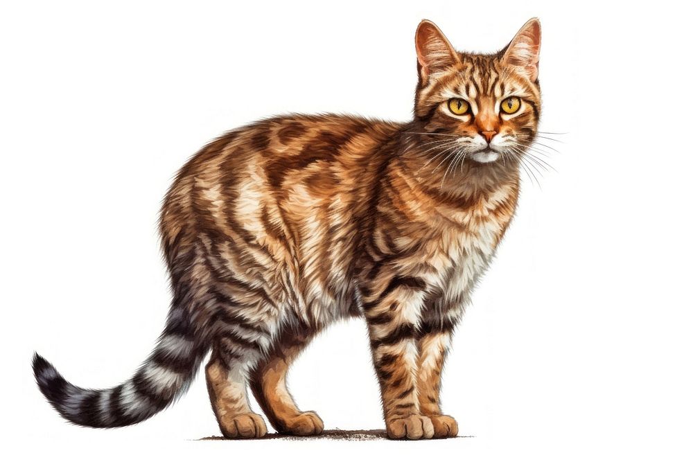  Cat mammal animal pet. AI generated Image by rawpixel.